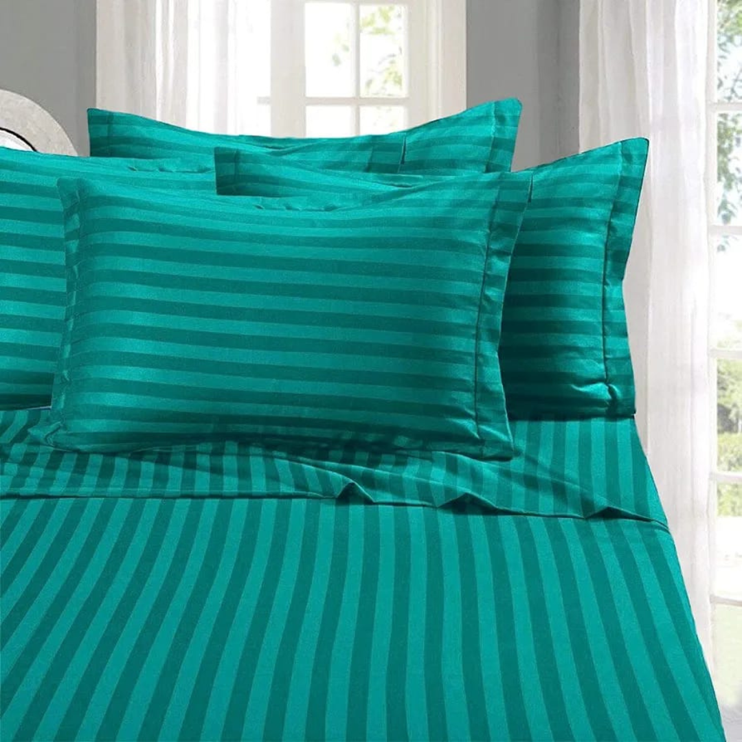 Cotton Satin Duvet Cover Set 04